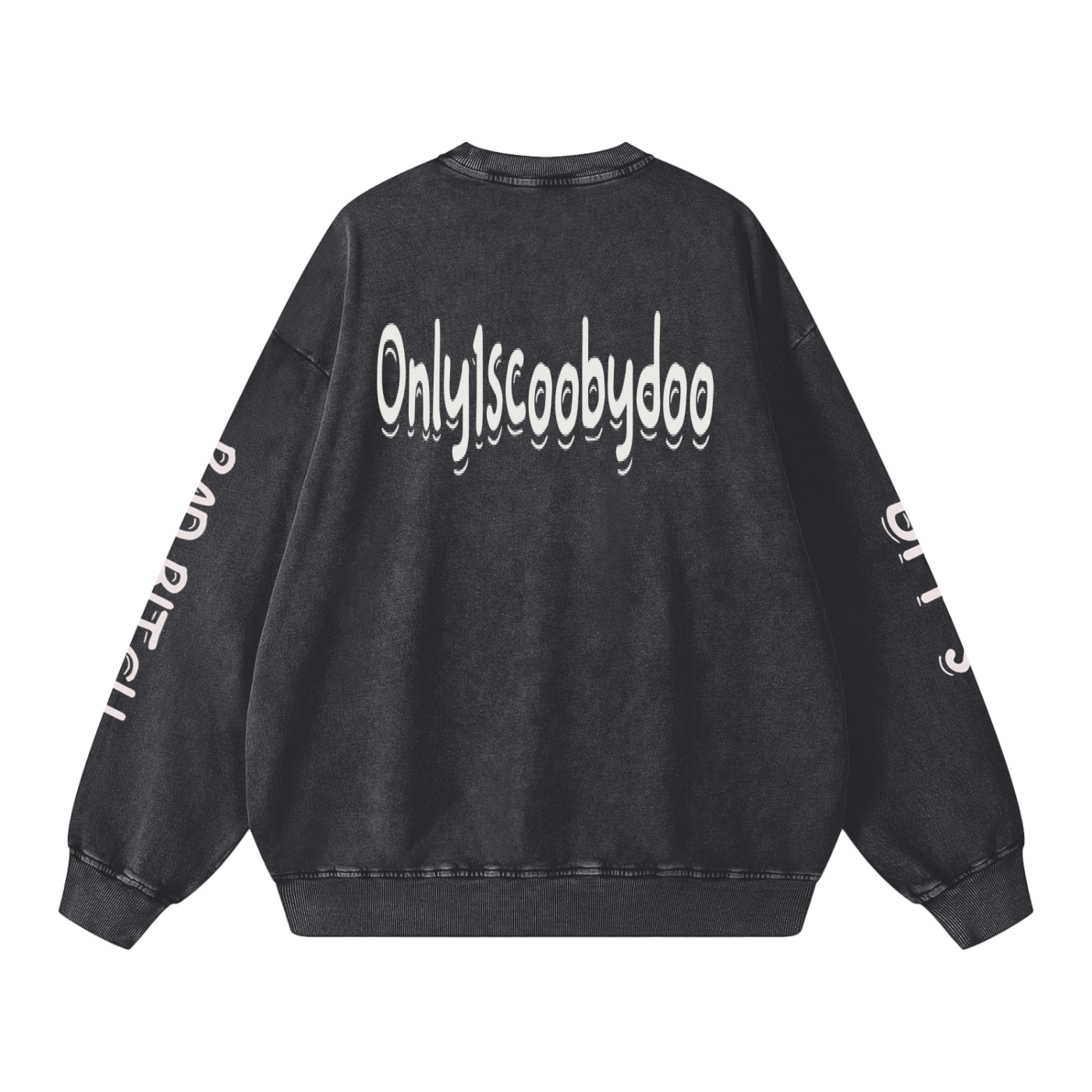 Snow Washed Oversized Sweatshirt