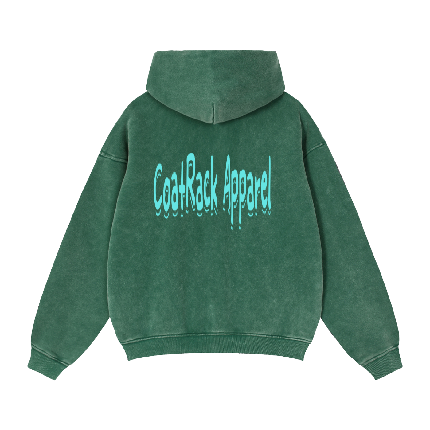 Zip-Through Boxy Fleece Hoodie