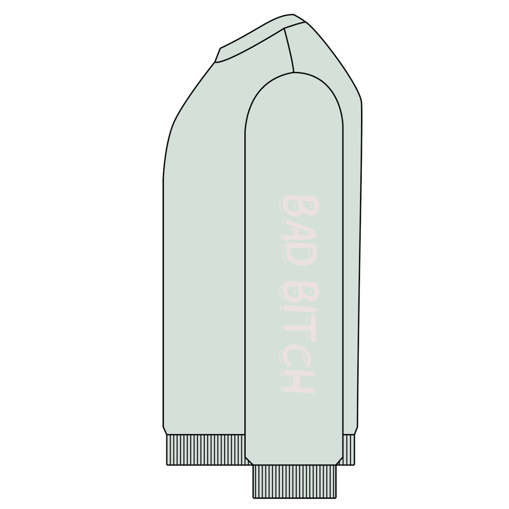 Snow Washed Oversized Sweatshirt