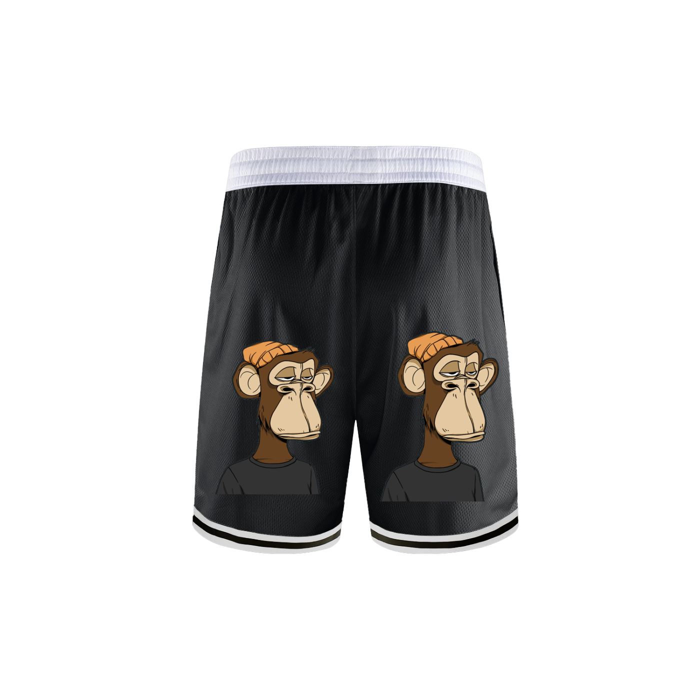 Classic Stripe Trim Basketball Shorts