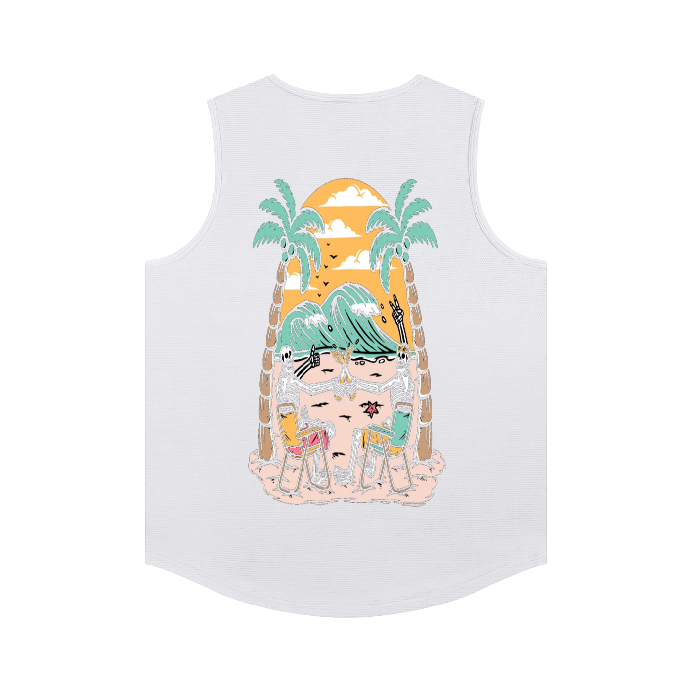 CoatRack Apparel/Vest skull Wa