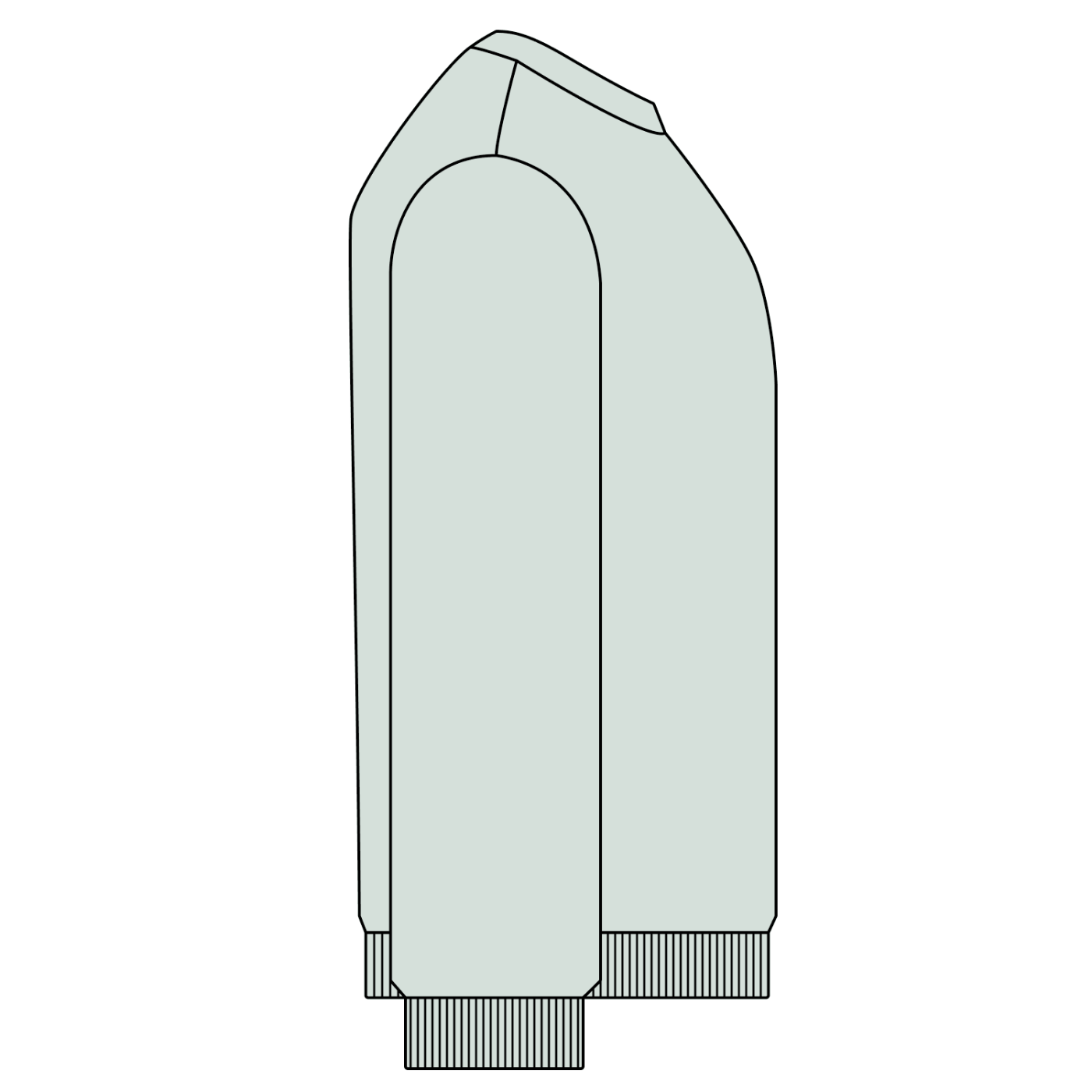 Sweater with Skull head 