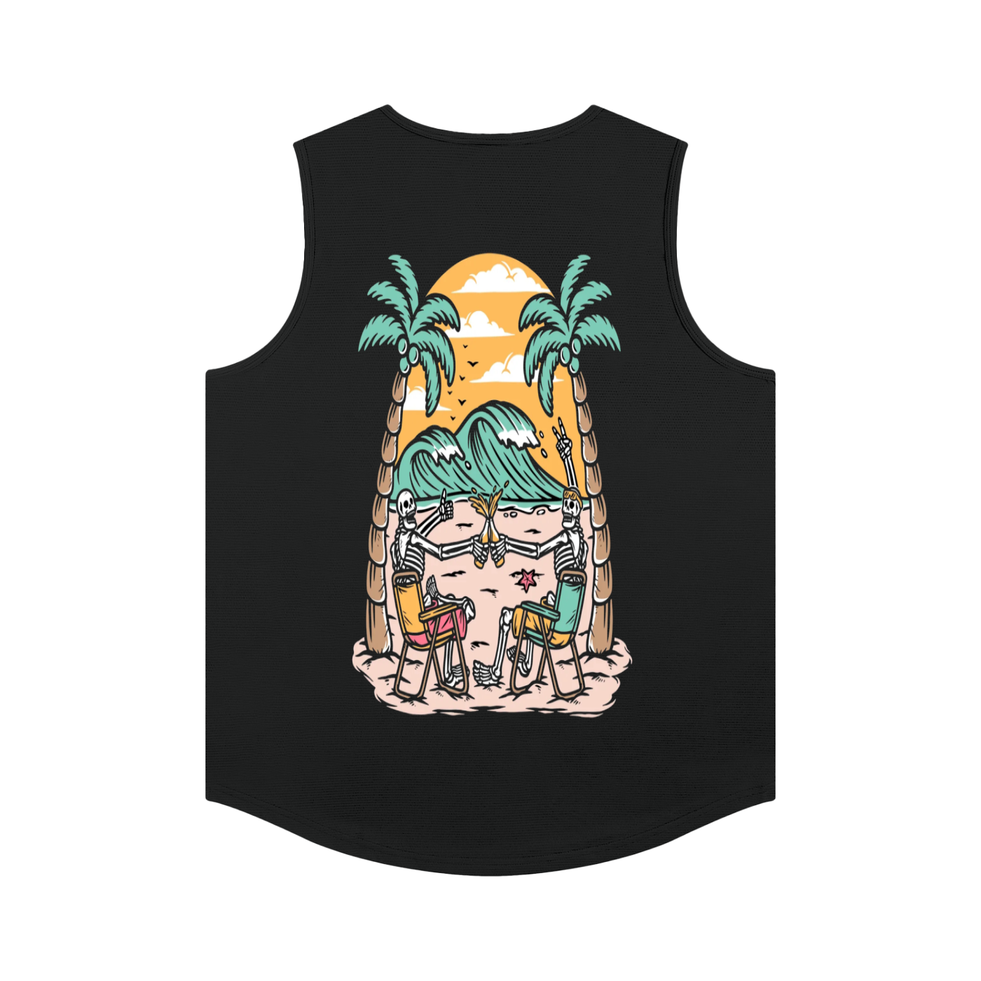 CoatRack Apparel/Vest skull Wa