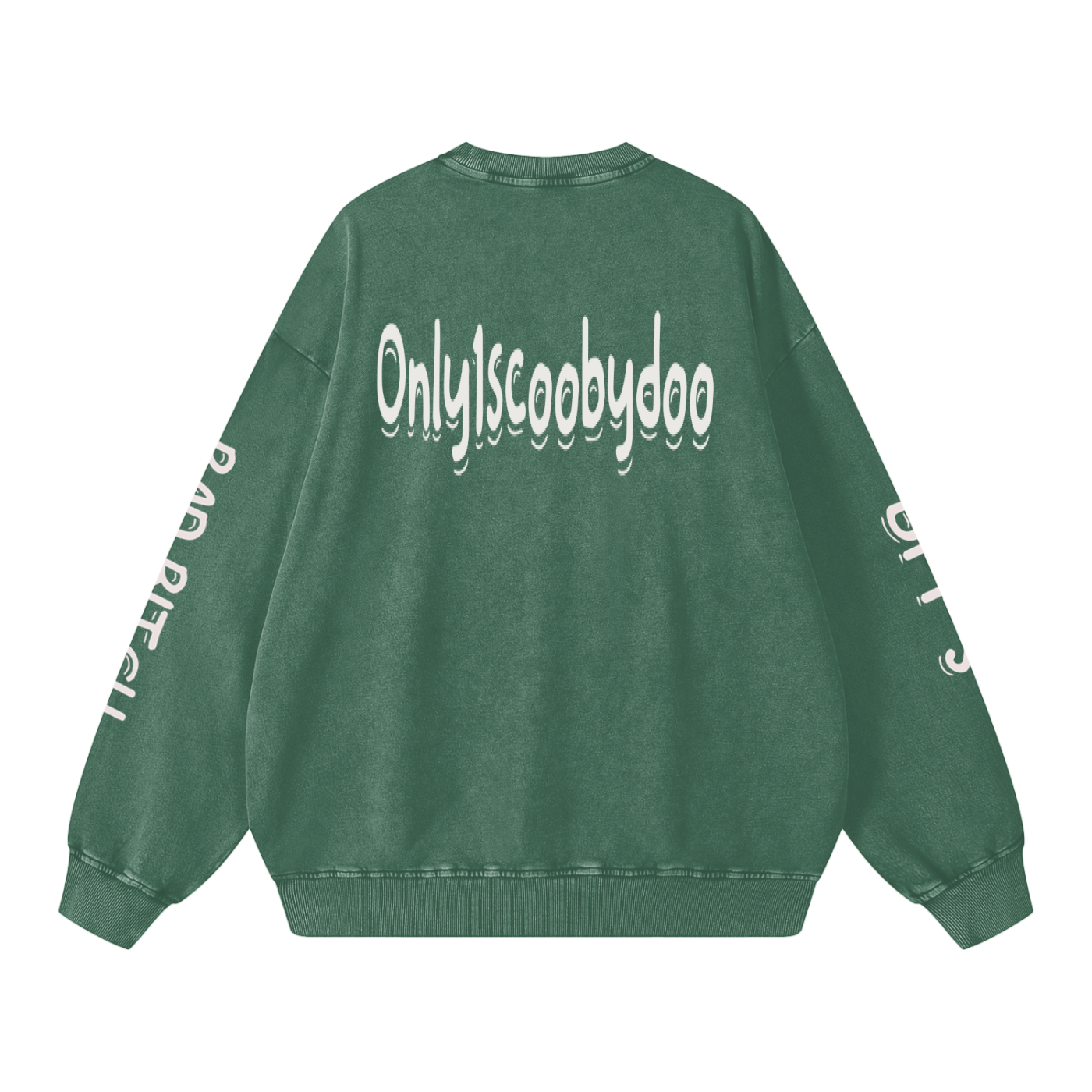 Snow Washed Oversized Sweatshirt