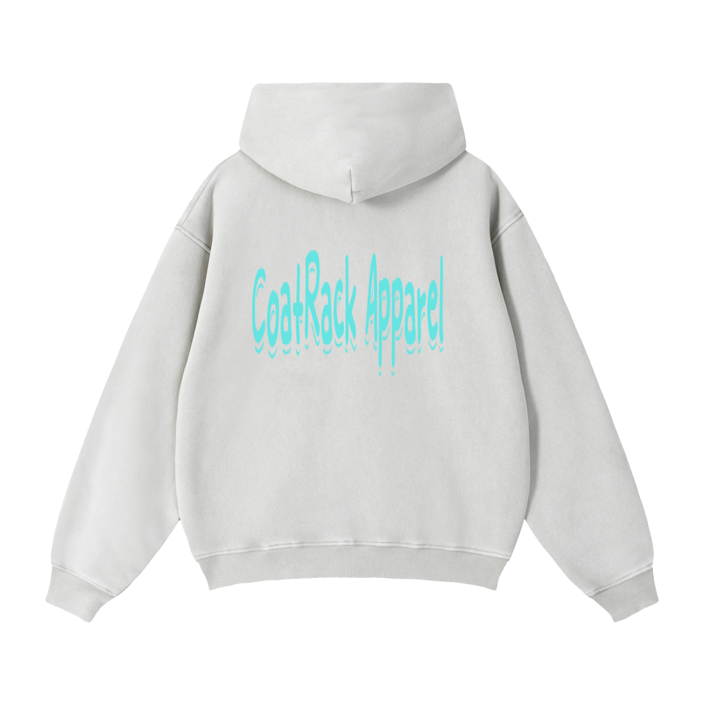 Zip-Through Boxy Fleece Hoodie