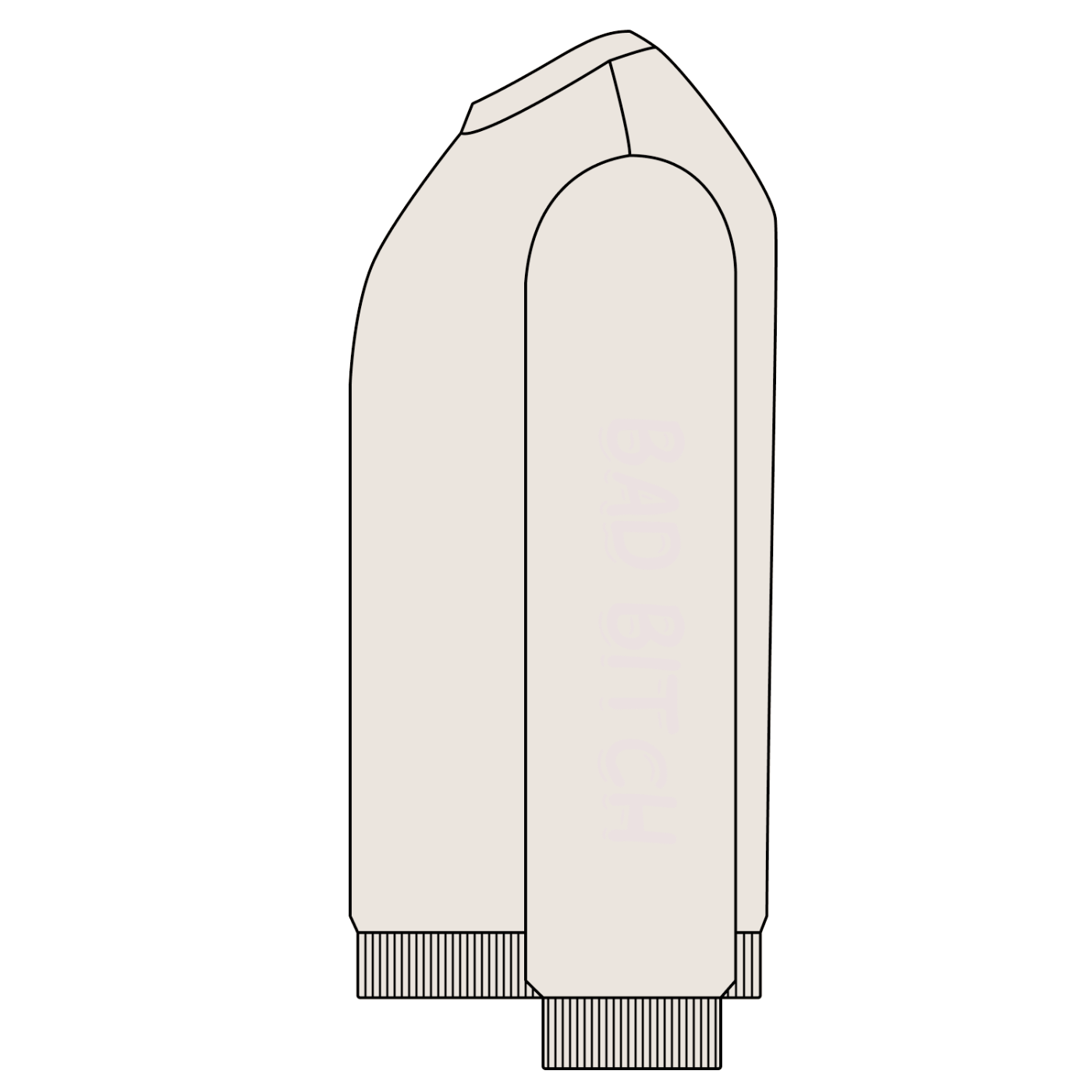 Snow Washed Oversized Sweatshirt