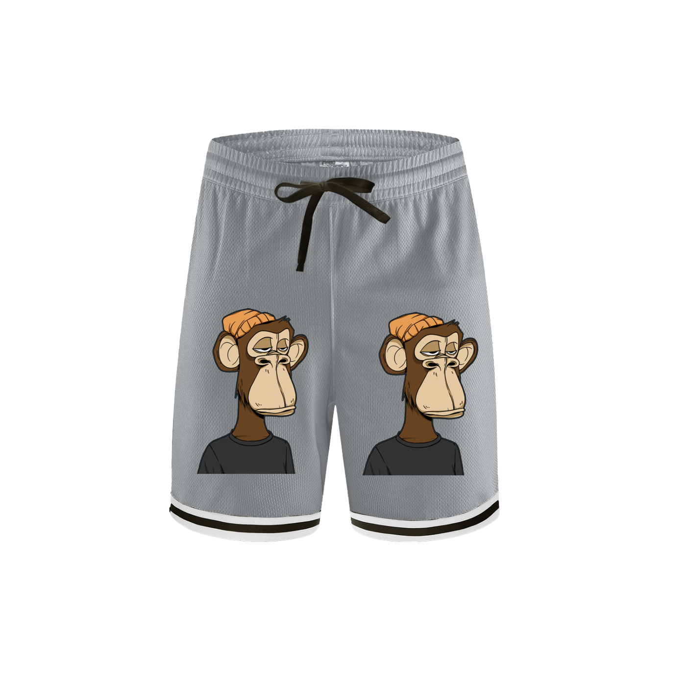 Classic Stripe Trim Basketball Shorts