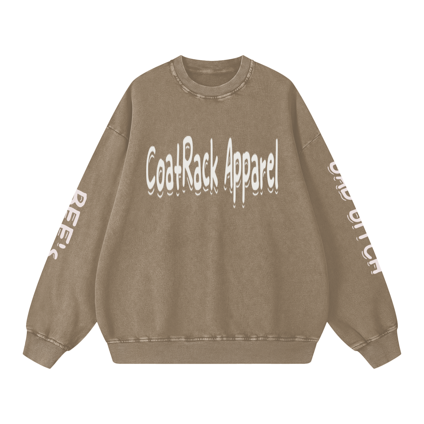 Snow Washed Oversized Sweatshirt