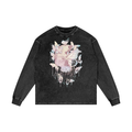 Acid Wash Oversize Long Sleeve T-Shirt
